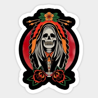 Grimreaper Red Moonlight Sticker